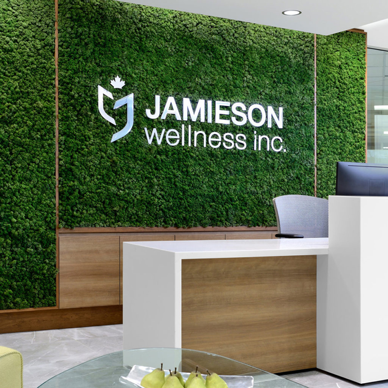 Jamieson Wellness Front Desk Logo